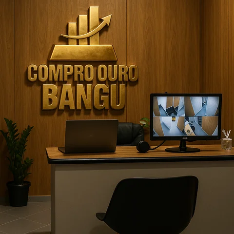 Escritório Compro Ouro Bangu - Ambiente seguro e profissional