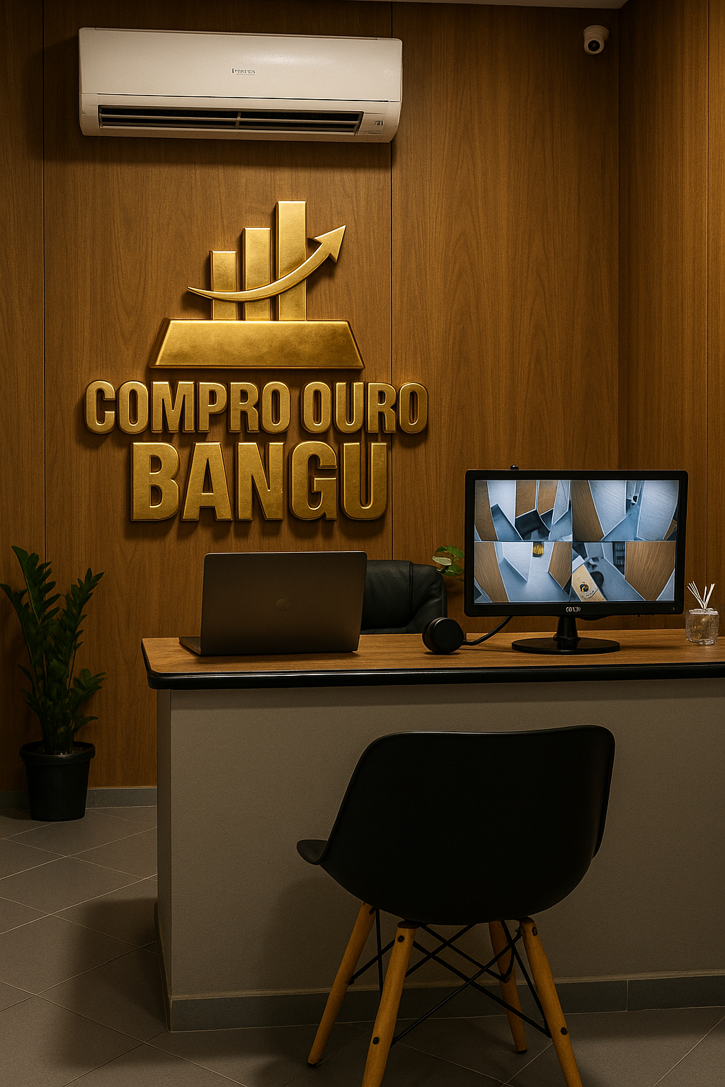 Escritório Compro Ouro Bangu - ambiente profissional e seguro